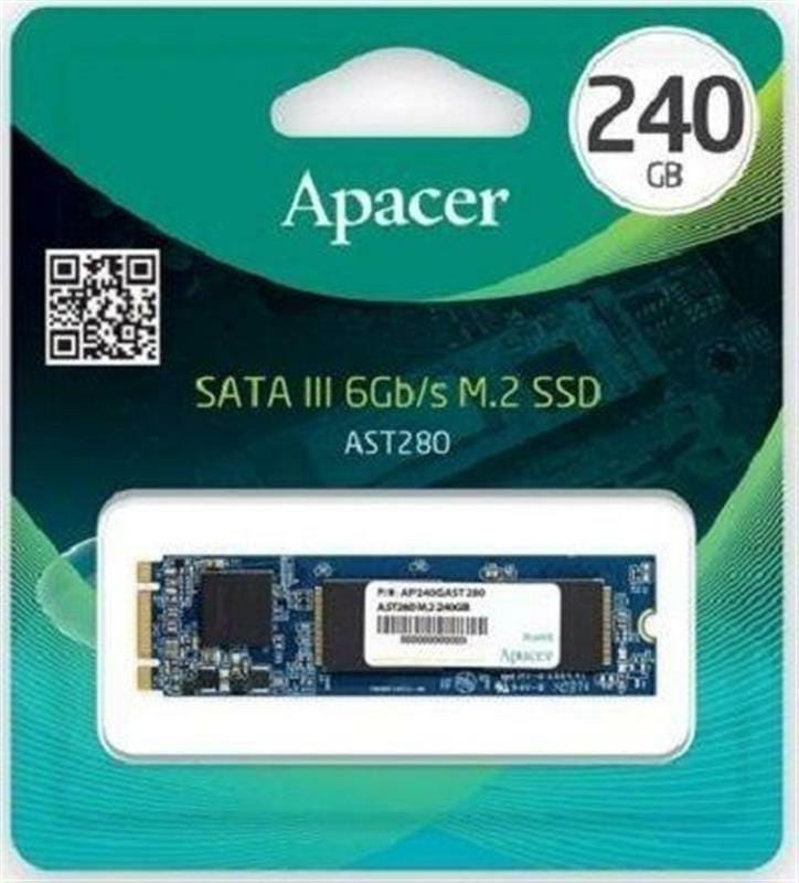 Накопичувач SSD M.2 240GB Apacer AST280 (AP240GAST280-1) - зображення 2