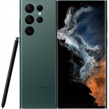 Смартфон SAMSUNG Galaxy S22 Ultra 12\/256GB Green (SM-S908BZGG) - зображення 1