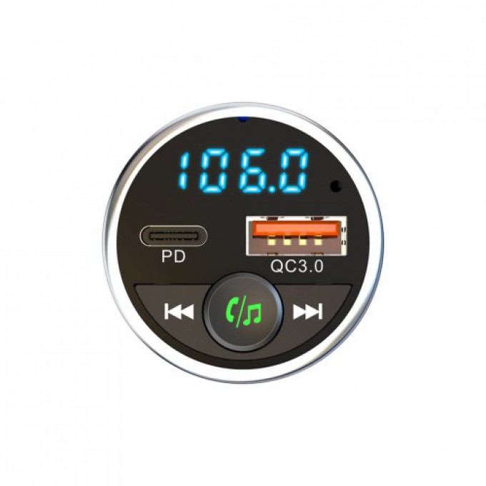 Автомобільний MP3 блютуз-FM модулятор Aspiring Wave 5 PD 20W Metal case - зображення 5