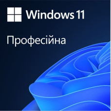 Microsoft Windows 11 Pro 64-bit Ukrainian Intl 1pk DSP OEI DVD