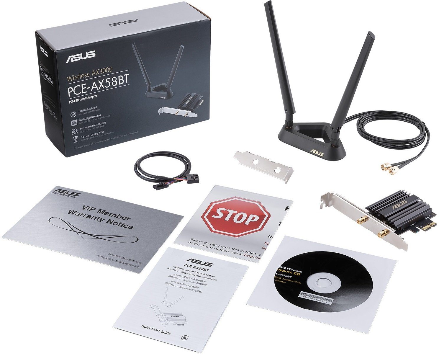 Мережева карта Wireless ASUS PCE-AX58BT - зображення 5