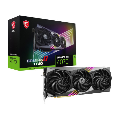 Відеокарта GeForce RTX 4070 12 GDDR6X MSI GAMING TRIO (RTX 4070 GAMING TRIO 12G) - зображення 10