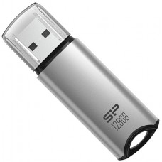 Флеш пам'ять USB 128Gb Silicon Power Marvel M02 Silver USB3.2 Gen 1