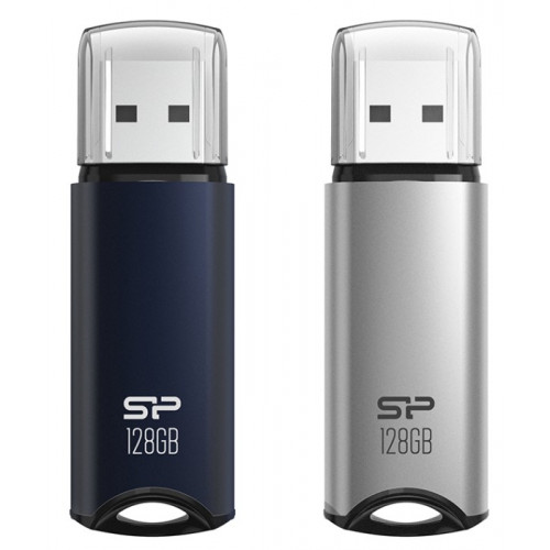 Флеш пам'ять USB 128Gb Silicon Power Marvel M02 Silver USB3.2 Gen 1 - зображення 3