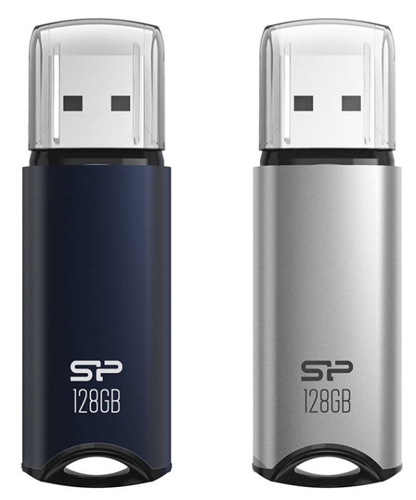 Флеш пам'ять USB 128Gb Silicon Power Marvel M02 Silver USB3.2 Gen 1 - зображення 3
