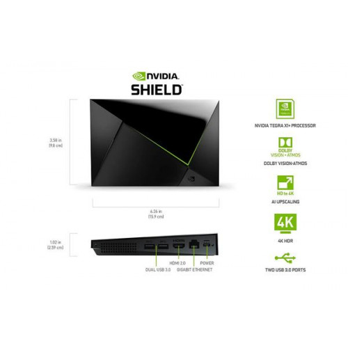 Медіаплеєр Nvidia Shield TV Pro 2019 - зображення 4