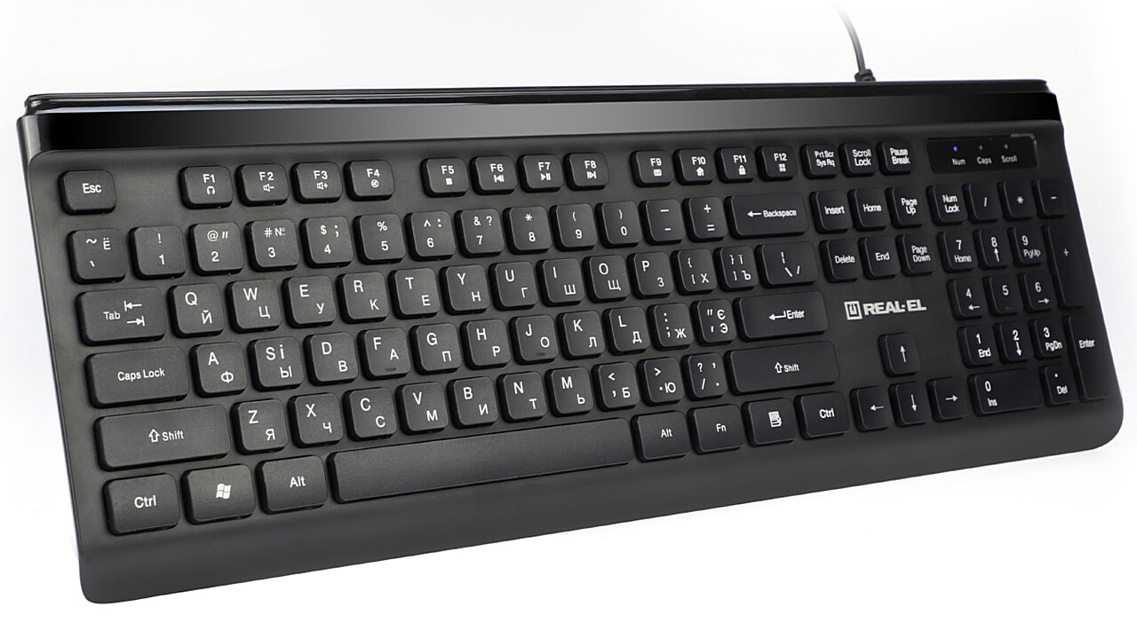 Клавіатура REAL-EL Comfort 7085 - зображення 1