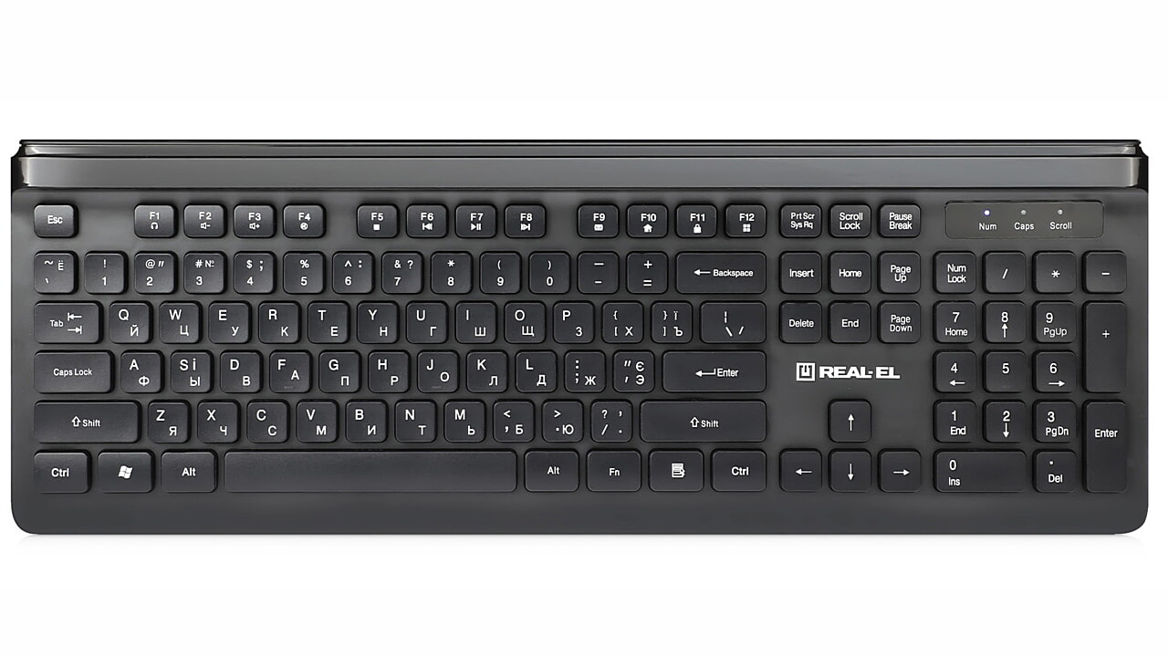 Клавіатура REAL-EL Comfort 7085 - зображення 2