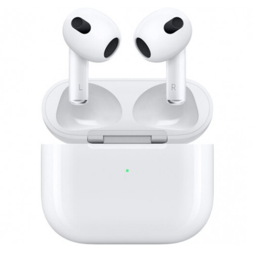 Безпровідні Bluetooth TWS навушники Apple AirPods 3 gen (MME73) - зображення 1