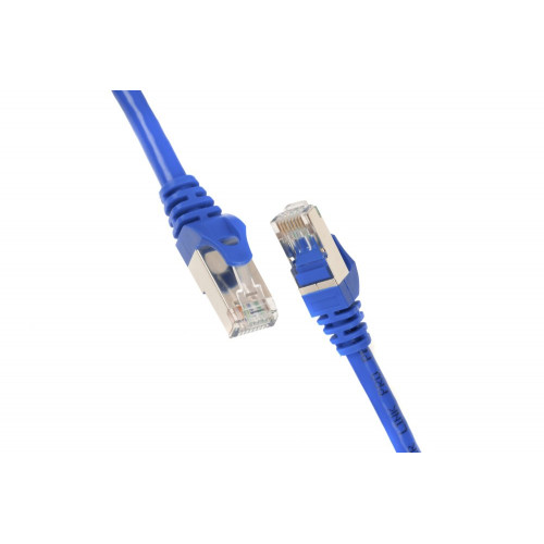 Патч-корд 2E Cat 5e, UTP, Blue 0.20m - зображення 1