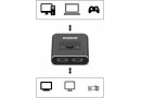 Відеосплітер Mozos (SH4K) 1x2 порти HDMI splitter ver 2.0 1080P 4K 3D - зображення 5