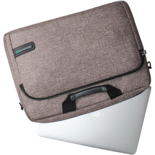 Сумка для ноутбука 15.6 Grand-X SB-149B Soft pocket Brown - зображення 3