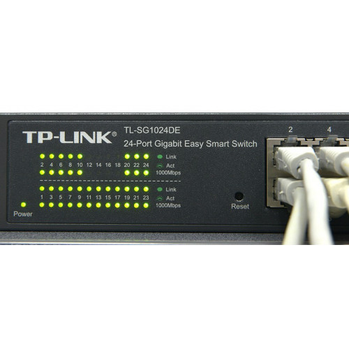 Комутатор Switch TP-Link TL-SG1024DE Easy Smart - зображення 4