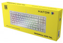 Клавіатура Hator Rockfall EVO TKL White (HTK-631) - зображення 5