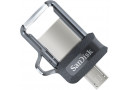 Флеш пам'ять USB 128Gb SanDisk Ultra Dual Drive m3.0 USB 3.0 OTG - зображення 1