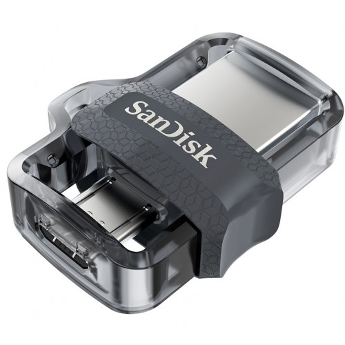 Флеш пам'ять USB 128Gb SanDisk Ultra Dual Drive m3.0 USB 3.0 OTG - зображення 3