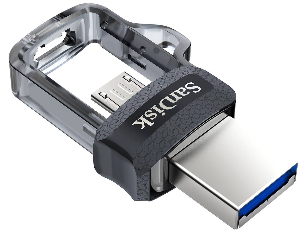 Флеш пам'ять USB 128Gb SanDisk Ultra Dual Drive m3.0 USB 3.0 OTG - зображення 4