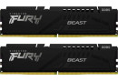 Пам'ять DDR5 RAM_64Gb (2x32Gb) 5200Mhz Kingston Fury Beast Black (KF552C40BBK2-64) - зображення 1