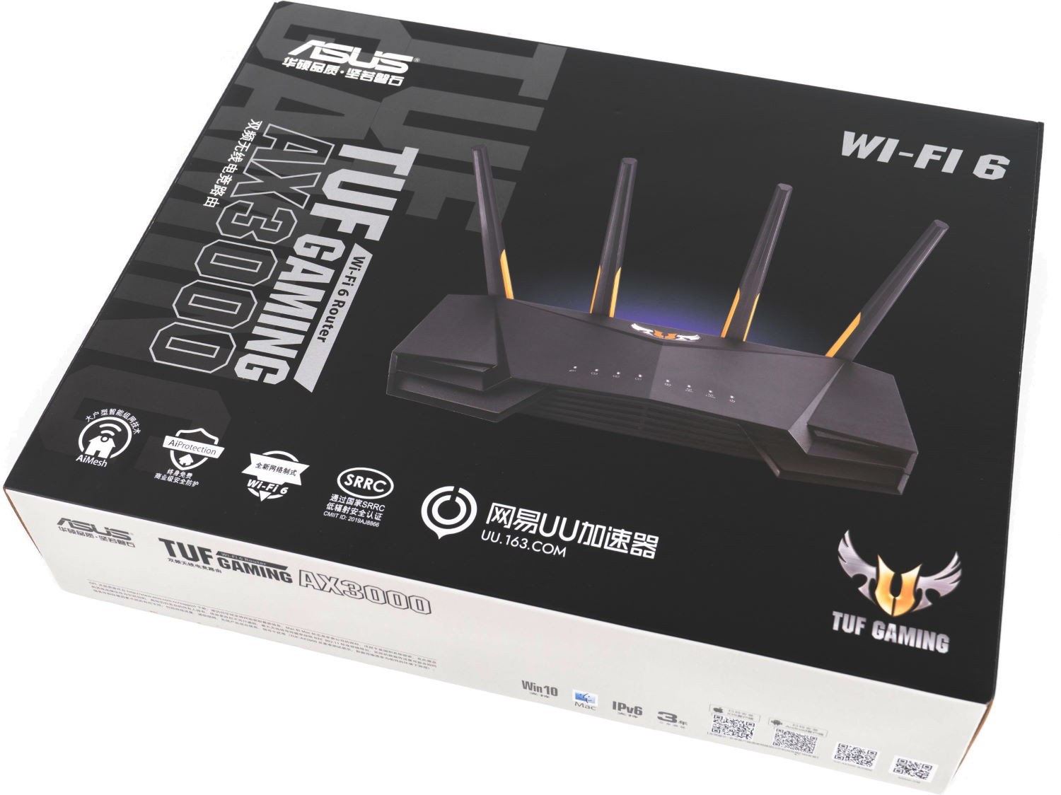 Маршрутизатор WiFi ASUS TUF Gaming AX3000 - зображення 9