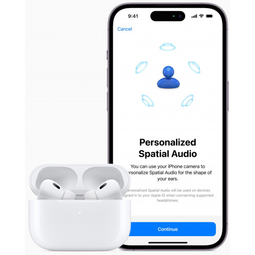 Безпровідні Bluetooth TWS навушники Apple AirPods Pro 2nd Gen (MQD83) - зображення 7