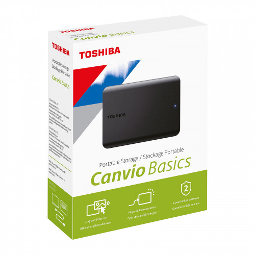 Зовнішній жорсткий диск HDD 1000Gb Toshiba (HDTB510EK3AA) - зображення 6