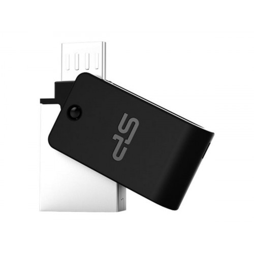 Флеш пам'ять USB 16Gb Silicon Power Mobile X21 USB2.0\/ microUSB OTG - зображення 1