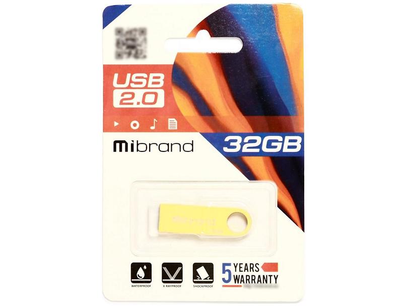 Флеш пам'ять USB 32 Gb Mibrand Puma Gold USB 2.0 - зображення 3