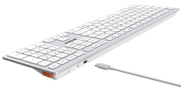 Клавіатура A4-Tech FBX50C White - зображення 3