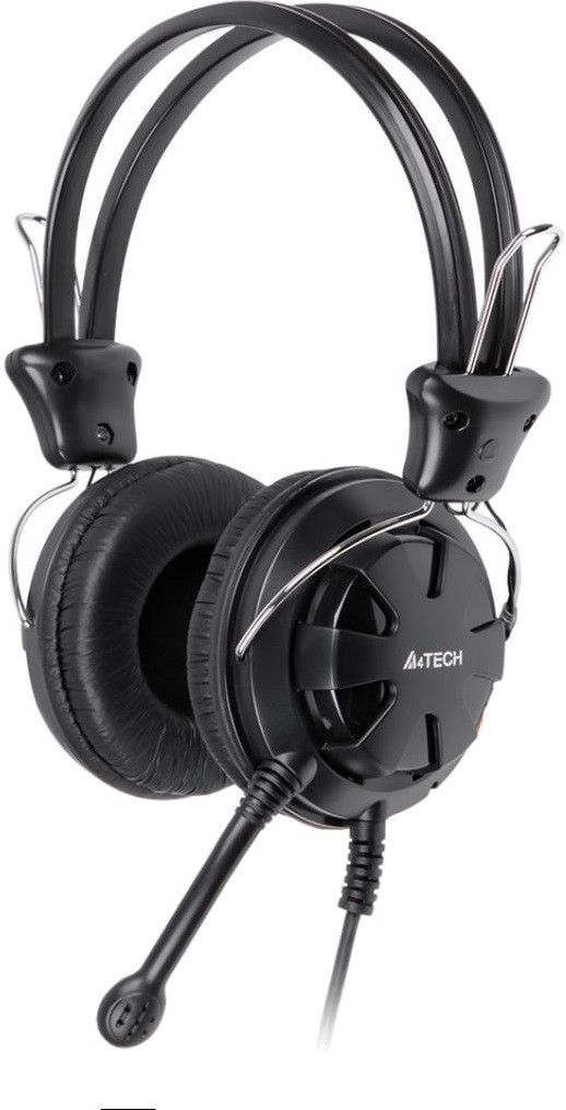 Гарнітура A4-Tech HS-28-1 Black - зображення 1