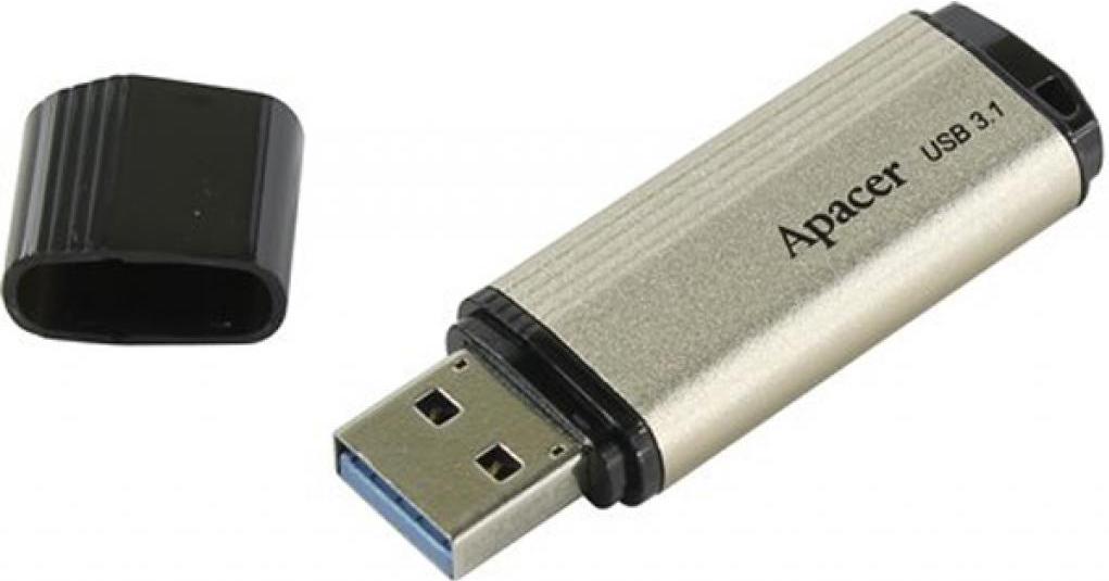 Флеш пам'ять USB 32 Gb Apacer AH353 Champagne Gold - зображення 3