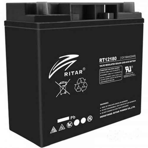 Акумуляторна батарея Ritar 12V  18 Ah (RT12180B) - зображення 1