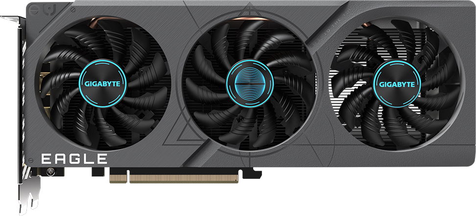 Відеокарта GeForce RTX 4060 8 GDDR6 Gigabyte EAGLE OC (GV-N4060EAGLE OC-8GD) - зображення 3