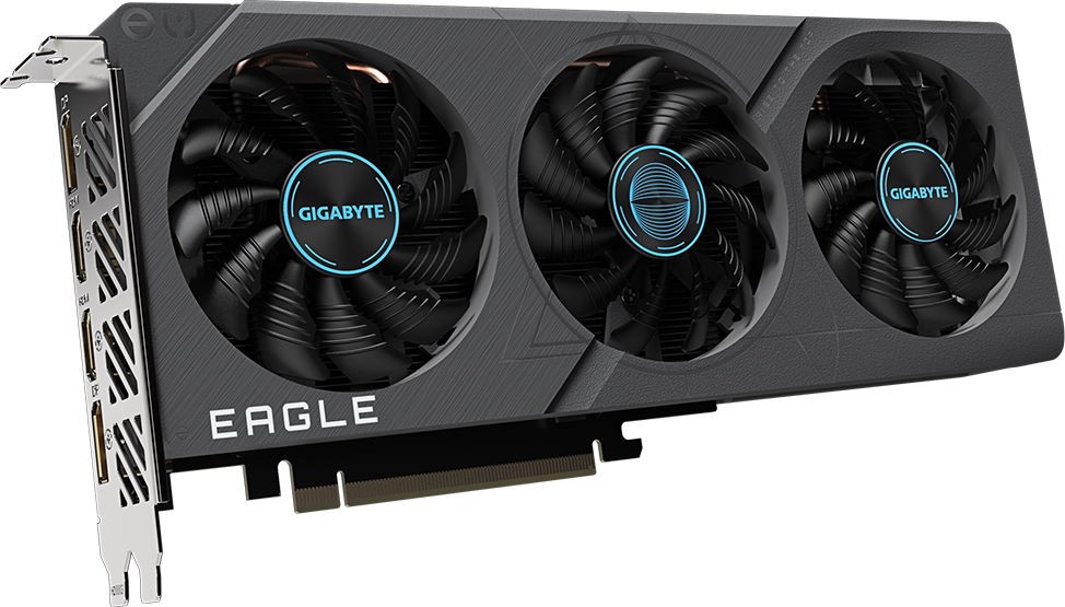 Відеокарта GeForce RTX 4060 8 GDDR6 Gigabyte EAGLE OC (GV-N4060EAGLE OC-8GD) - зображення 2