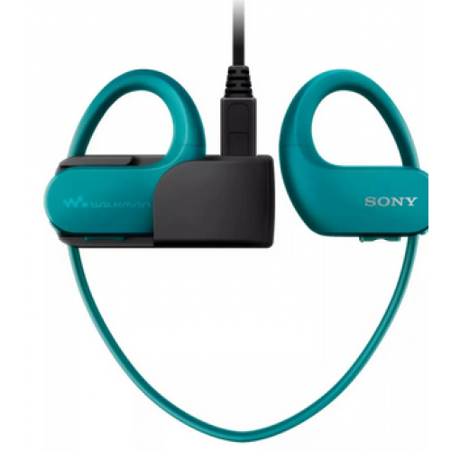 MP3 плеєр - навушники Sony Walkman NW-WS413 Waterproof Blue - зображення 3