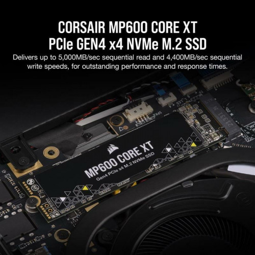 Накопичувач SSD NVMe M.2 2000GB Corsair MP600 Core XT (CSSD-F2000GBMP600CXT) - зображення 3