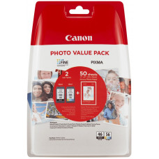 Набір картриджів CANON PG-46 + Cl-56 Multipack - зображення 1