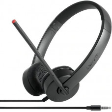 Гарнітура Lenovo Essential Stereo Analog Headset Black - зображення 1