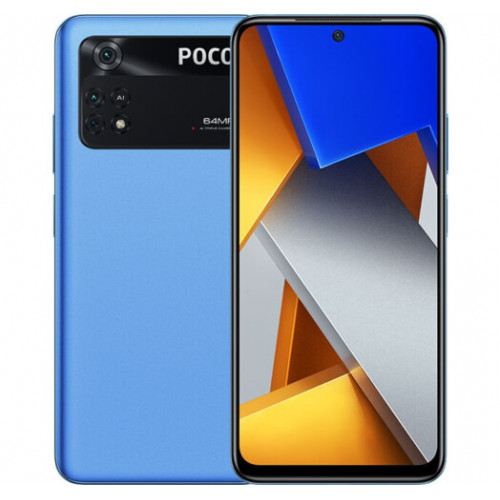 Смартфон Xiaomi Poco M4 Pro 6\/128 Blue - зображення 1