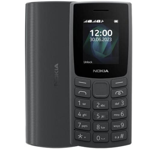 Мобільний телефон NOKIA 105 DS 2023 Charcoal - зображення 1