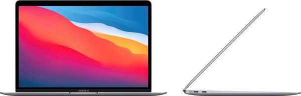 Ноутбук Apple MacBook Air 13 M1 Space Grey (MGN63) - зображення 2