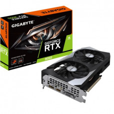 Відеокарта GeForce RTX 3050 8Gb GDDR6 Gigabyte WINDFORCE OC (GV-N3050WF2OC-8GD)