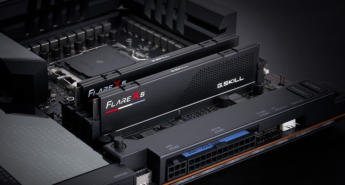 Пам'ять DDR5 RAM_32Gb (2x16Gb) 5200Mhz G.Skill Flare X5 (F5-5200J3636C16GX2-FX5) - зображення 4