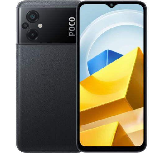 Смартфон Xiaomi Poco M5 6\/128 Black - зображення 1