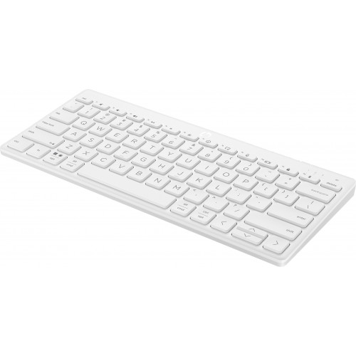 Клавіатура HP 350 Compact Multi-Device Bluetooth UA White (692T0AA) - зображення 4