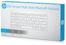 Клавіатура HP 350 Compact Multi-Device Bluetooth UA White (692T0AA) - зображення 1