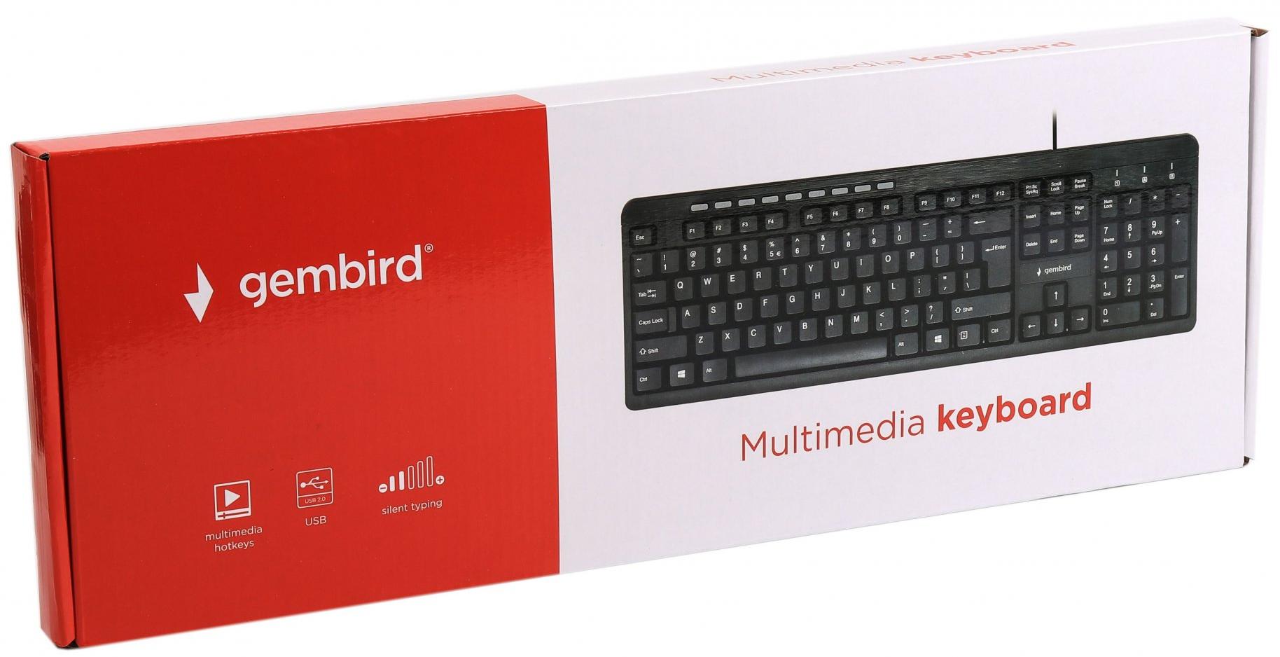 Клавіатура Gembird KB-UM-106-UA - зображення 3