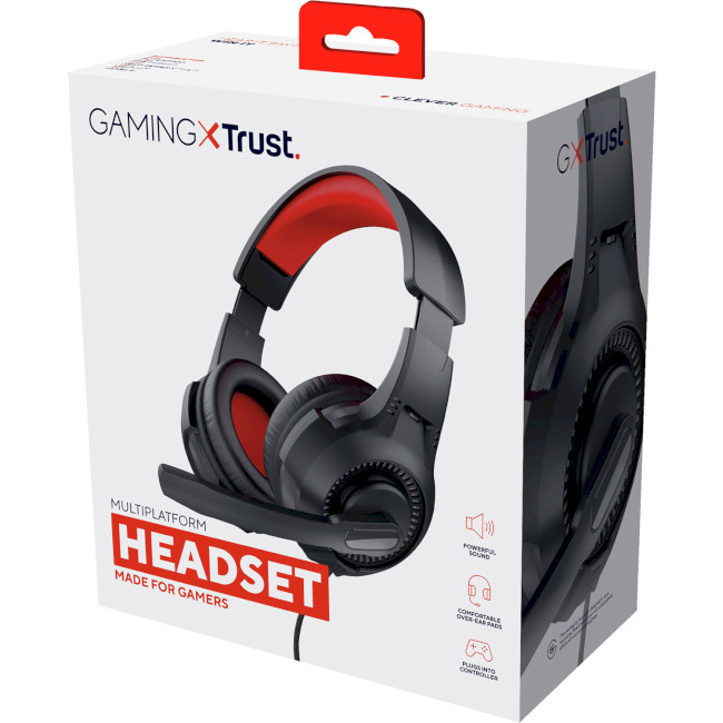 Гарнітура Trust Over-ear gaming headset (24785) - зображення 6
