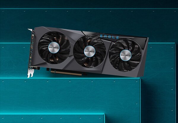 Відеокарта GeForce RTX 3060 Ti 8 GDDR6X Gigabyte EAGLE OC (GV-N306TXEAGLE OC-8GD) - зображення 9