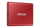 Зовнішній накопичувач SSD 1TB Samsung T7 Red (MU-PC1T0R\/WW) - зображення 1