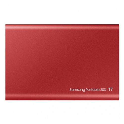 Зовнішній накопичувач SSD 1TB Samsung T7 Red (MU-PC1T0R\/WW) - зображення 4